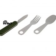 ست قاشق چنگال و ابزار چندکاره نظامی