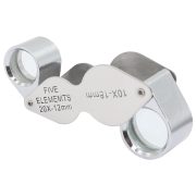 ذره بین استیل تاشو دوچشمی 6090