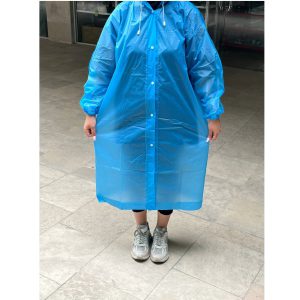 پانچو بارانی مانتویی آستین کش دار