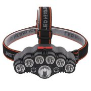 چراغ پیشانی شارژی 9 لامپ t09