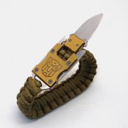 دستبند پاراکورد چاقودار فلزی